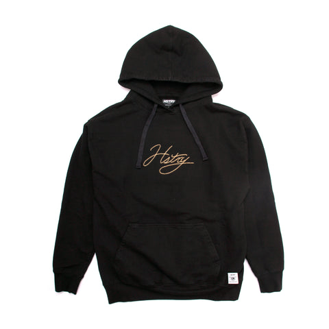 Script Chain Stitch Hoodie