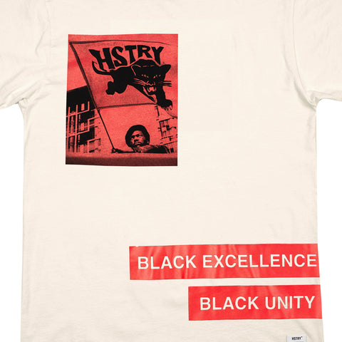 BLACK HSTRY UNITY TAPE TEE