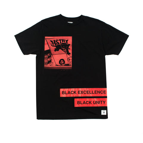 BLACK HSTRY UNITY TAPE TEE