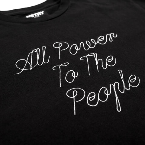 BLACK HSTRY POWER TEE