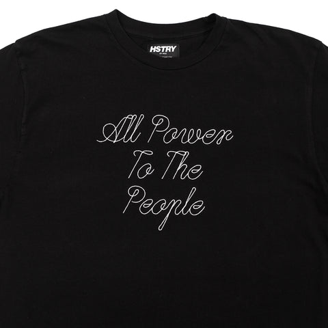 BLACK HSTRY POWER TEE
