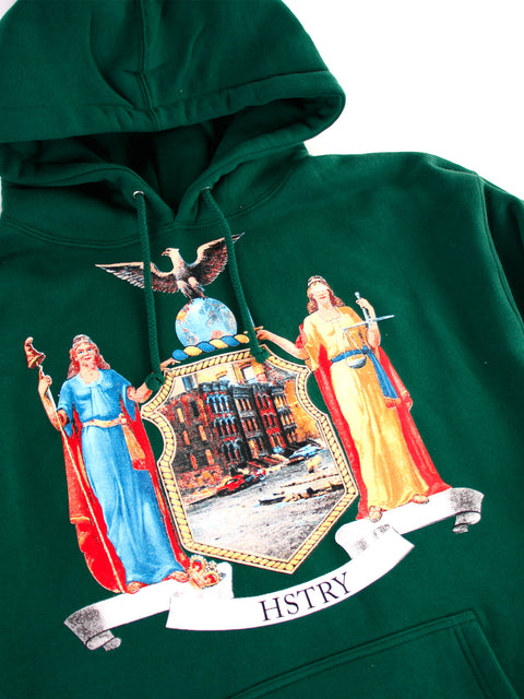 Crest Hoodie Fleece