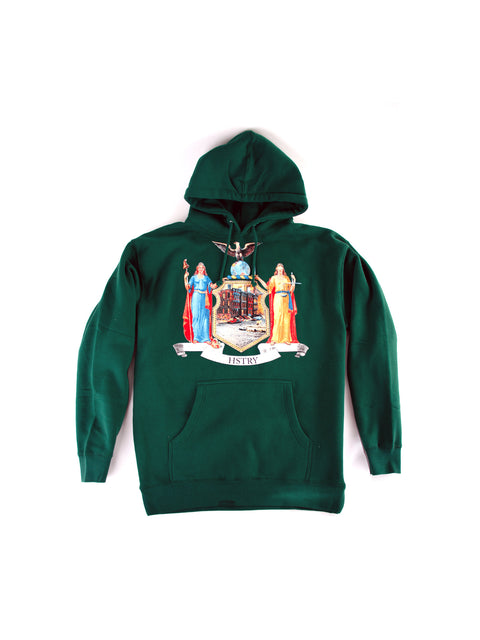 Crest Hoodie Fleece