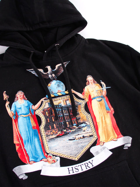 Crest Hoodie Fleece
