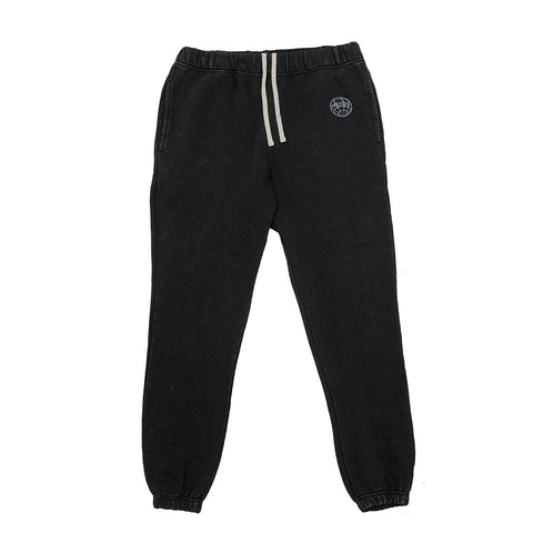 MINERAL WASHED BLACK SWEATPANT