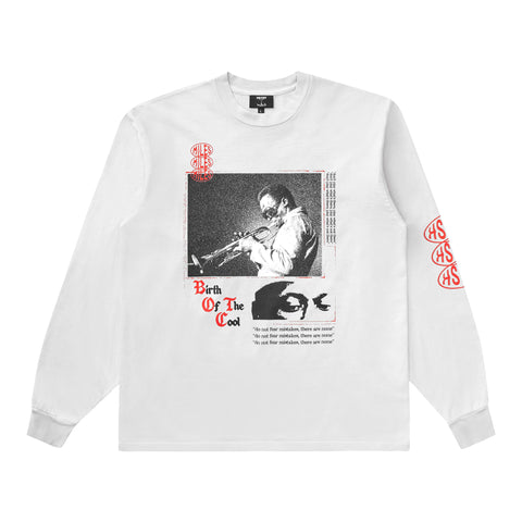 HSTRY x MILES DAVIS BIRTH OF THE COOL TEE OFF WHITE
