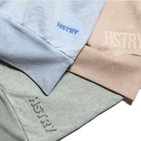 MINERAL WASHED SAND SWEATSHIRT