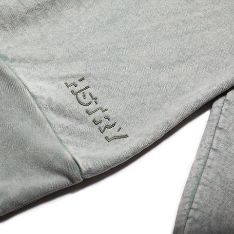 MINERAL WASHED SEAFOAM SWEATSHIRT