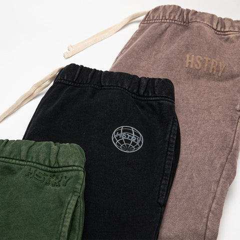 MINERAL WASHED MAUVE SWEATPANT