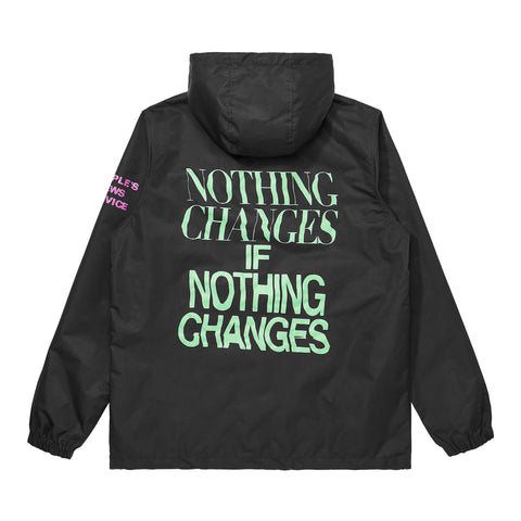 BLACK HSTRY "CHANGES" ANORAK