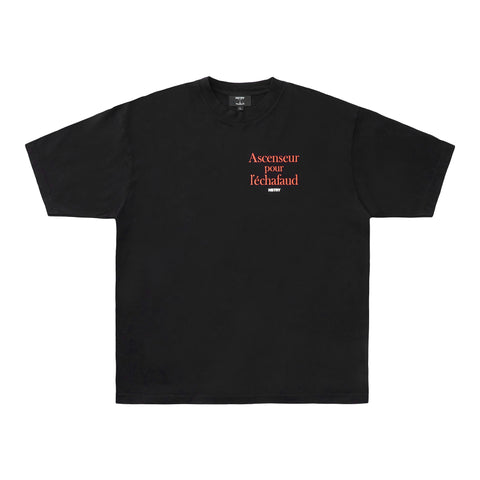  HSTRY x MILES DAVIS ASCENSEUR TEE BLACK