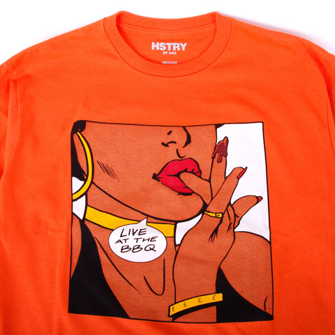  Live At The BBQ LS Tee