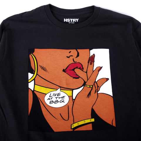  Live At The BBQ LS Tee