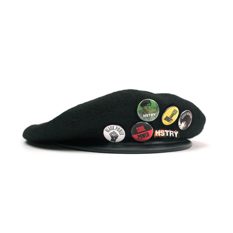 BLACK HSTRY MILITARY BERET