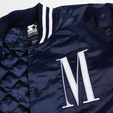  HSTRY x HOUSE OF MANDELA SATIN STARTER JACKET