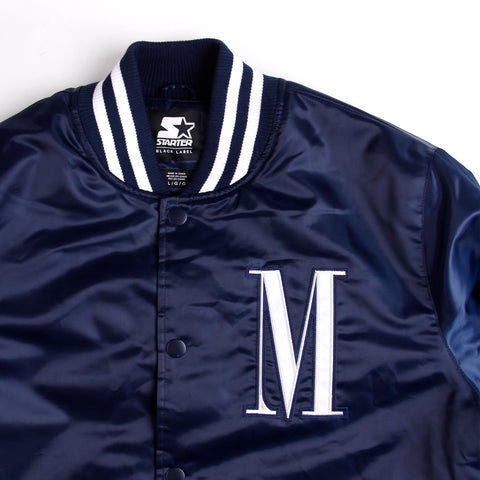  HSTRY x HOUSE OF MANDELA SATIN STARTER JACKET