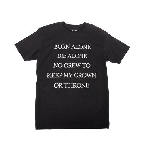 Born Alone Tee