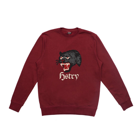 BLACK HSTRY PANTHER SWEATSHIRT